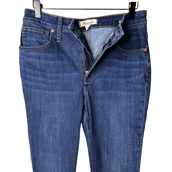 Madewell Curvy High Rise Skinny Jeans Sussex Wash Size 27 Skinny Leg Style MB354 - Picture 5 of 11